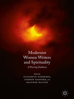 cover image of Modernist Women Writers and Spirituality